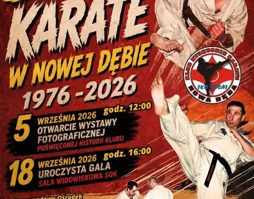 50 lat karate Kyokushin w Nowej Dębie – jubileusz pełen historii i emocji