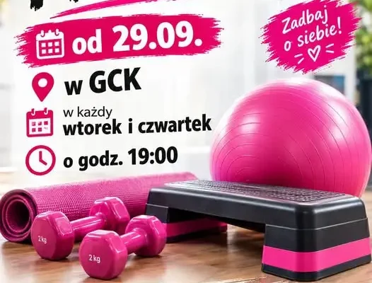 Fitness w GCK Grębów – energia, endorfiny i dobra zabawa