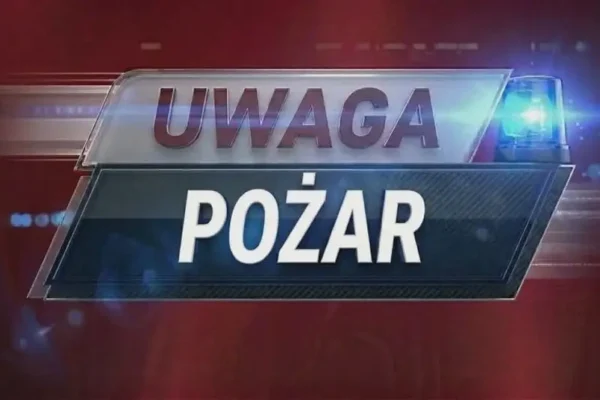 Pożar samochodu osobowego w Trześni na ulicy Wąskiej – akcja służb trwa