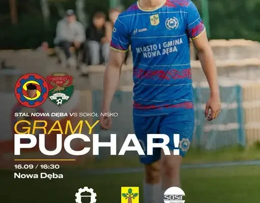 Puchar Polski: Sokół Nisko zagra w Nowej Dębie w 1/8 finału podokręgu Stalowa Wola