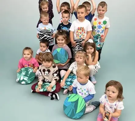 Międzynarodowy Dzień Kropki w przedszkolu w Baranowie Sandomierskim