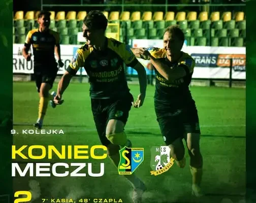 Siarka Tarnobrzeg wygrywa z Podlasiem Biała Podlaska 2:0