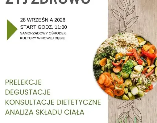 Powiatowe Dni Promocji Zdrowego Odżywiania w Nowej Dębie