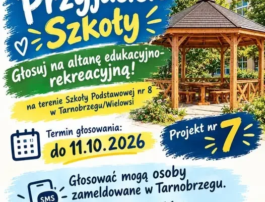 Tarnobrzeg: Trwa głosowanie na projekt mały nr 7 w Budżecie Obywatelskim