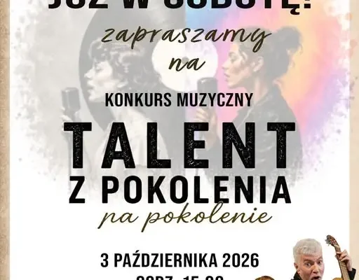 Rodzinny konkurs wokalny w Tarnobrzegu – już w sobotę o 15:00