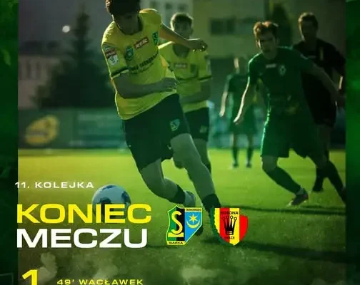 Siarka Tarnobrzeg przegrywa z rezerwami Korony Kielce 1:2