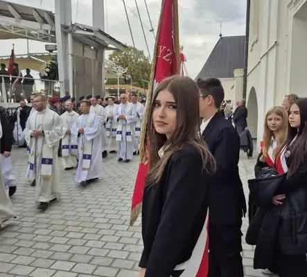Uczniowie z Gorzyc na Ogólnopolskiej Pielgrzymce Szkół im. Jana Pawła II na Jasnej Górze