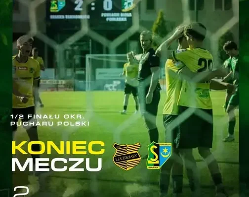 Siarka Tarnobrzeg w finale Okręgowego Pucharu Polski po wysokim zwycięstwie