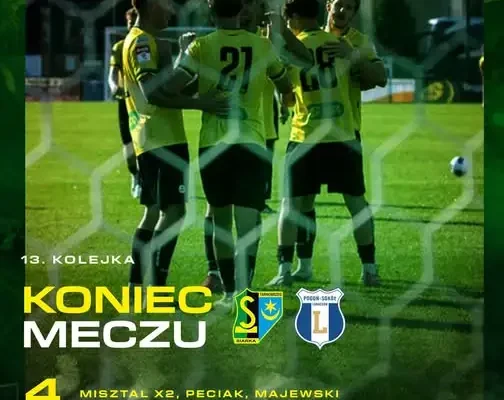 Siarka Tarnobrzeg rozgromiła Pogoń-Sokół Lubaczów 4:0