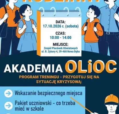 Krajowy Trening Rodzinny Akademii OLiOC w Gminie Nowa Dęba – już dziś!