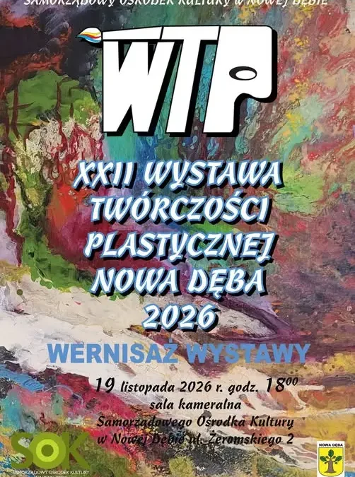 Nowa Dęba: trwają zgłoszenia do 22. Wystawy Twórczości Plastycznej