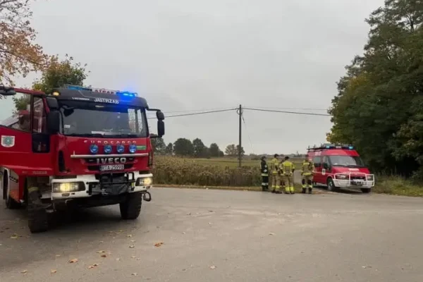 Poszukiwania zaginionej osoby w Dymitrowie Dużym – akcja OSP Baranów Sandomierski
