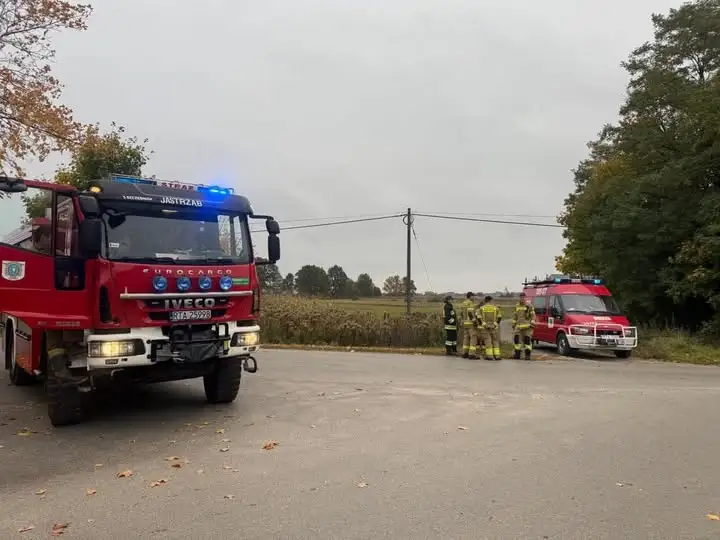 Poszukiwania zaginionej osoby w Dymitrowie Dużym – akcja OSP Baranów Sandomierski