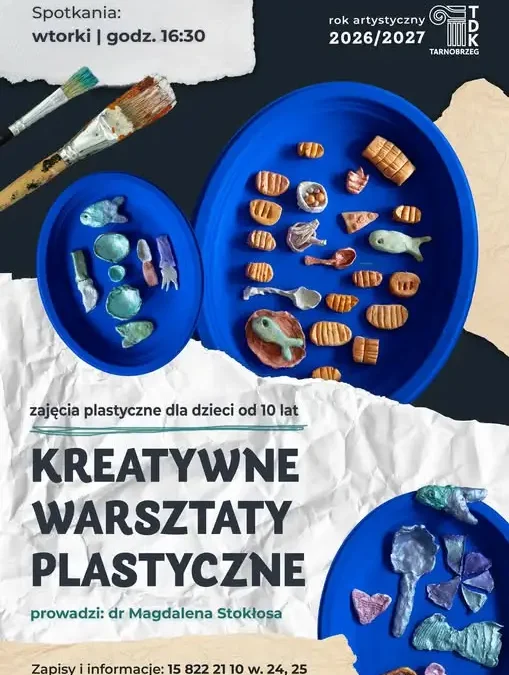 Nowa pracownia plastyczna w Tarnobrzeskim Domu Kultury – zapisy trwają