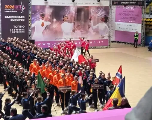 Mażoretki z Gorzyc reprezentują Polskę na Mistrzostwach Europy w Turynie