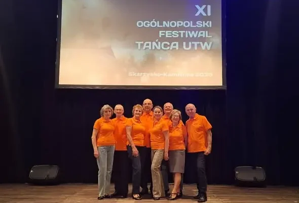 Akademia Tańca 50+ z Nowej Dęby z drugim miejscem na Ogólnopolskim Festiwalu Tańca UTW