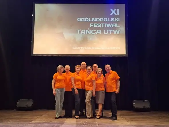 Akademia Tańca 50+ z Nowej Dęby z drugim miejscem na Ogólnopolskim Festiwalu Tańca UTW