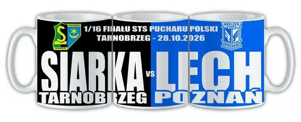 Nowe gadżety Siarki Tarnobrzeg na pucharowy mecz z Lechem